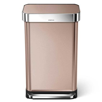 פח 45 ליטר נירוסטה מט Simplehuman